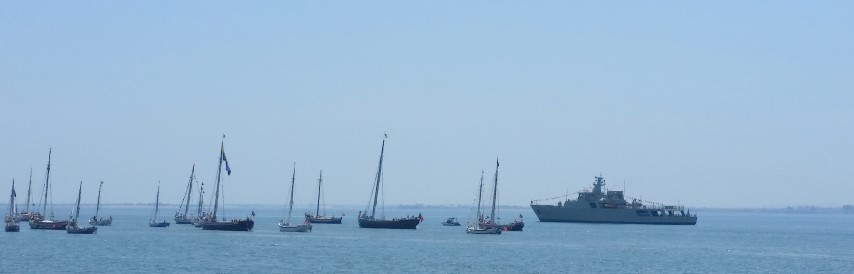 Warship shooting